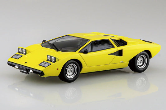 The SNAP KIT Lamborghini Countach LP400 (Yellow)