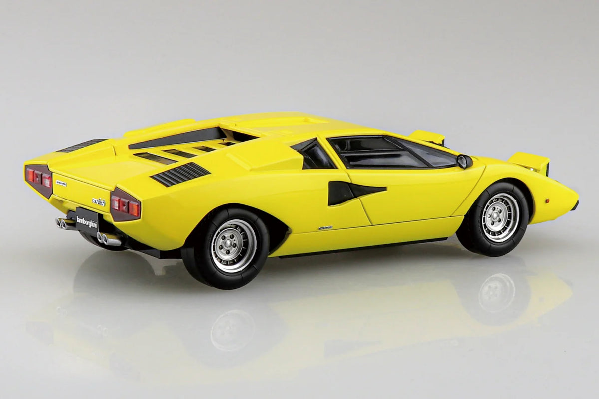 The SNAP KIT Lamborghini Countach LP400 (Yellow)