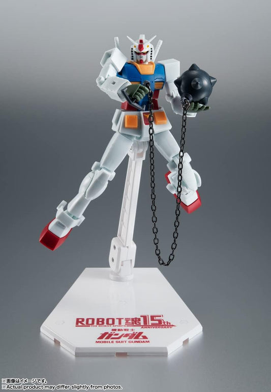 The Robot spirits RX-78-2 Gundam ver ANIME Bandai Robot Spirits 15th Aniv.