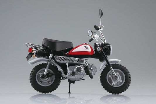 Aoshima 1/12 Diecast Motorcycle Honda Monkey Limited Fighting Red
