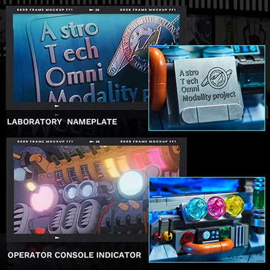 Astro Boy Construction Lab Brick w/ LED, Pantasy