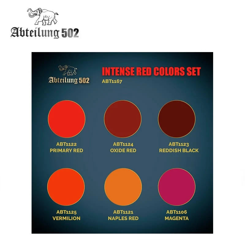 Intense Red Colors Set ABT1167