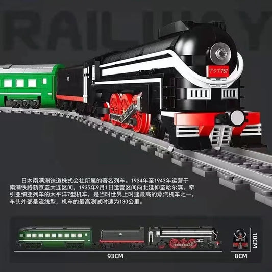 Mould king World Railway - Steam Express