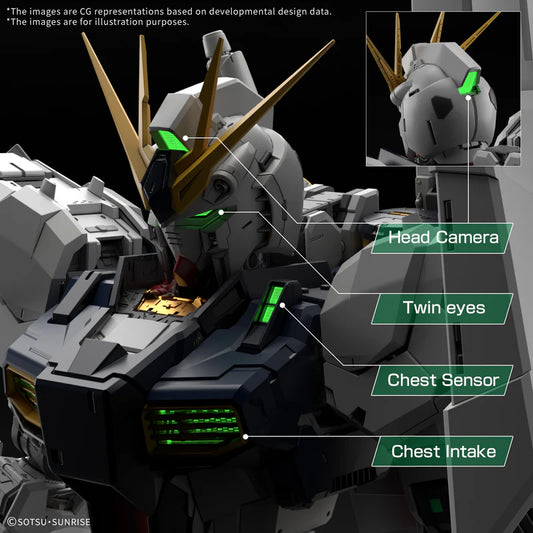 Bandai PGU Nu Gundam LED Kit