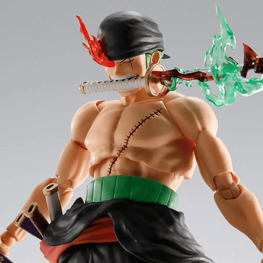 Bandai Spirits S.H.Figuarts Roronoa Zoro (The King of Hell) One Piece Action Figure