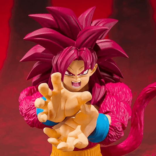 TAMASHII NATIONS S.H.Figuarts Super Saiyan 4 Son Goku -DAIMA- (Premium Bandai Exclusive) Dragon Ball DAIMA Action Figure
