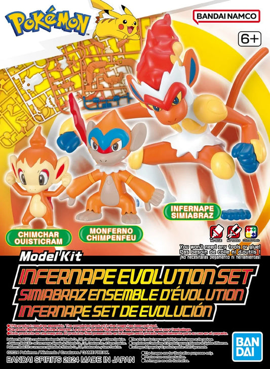 Model Kit Quick!! Infernape Evolution Set