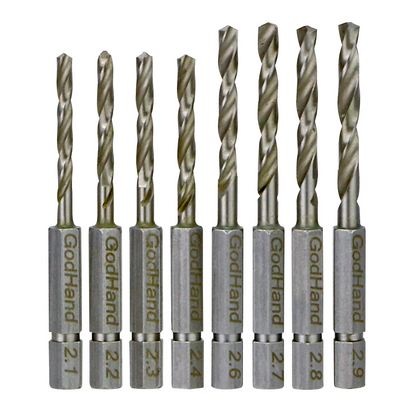 Godhand Quick Attachable Drill Bits Set D