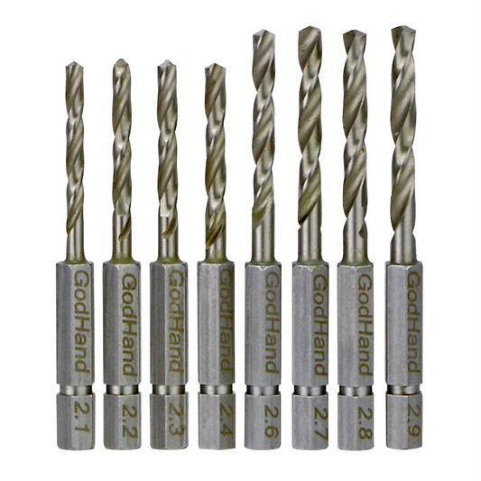 Godhand Quick Attachable Drill Bits Set D