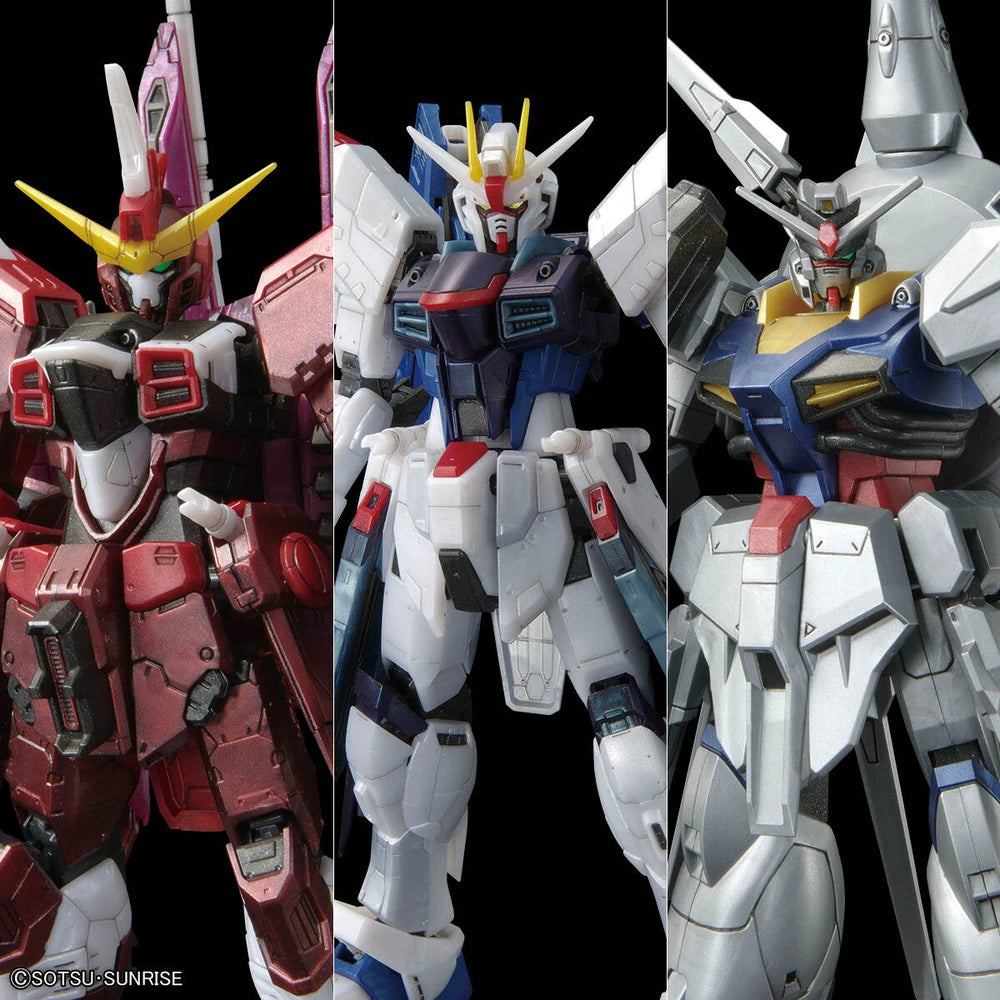 Gundam Base Exclusive Mobile Suit Gundam SEED 20th Anniversary MS Set (Metallic Ver.)