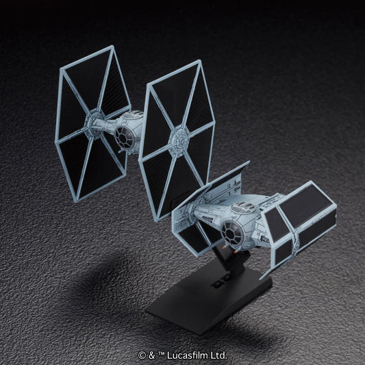 Star Wars Tie Advancedx1 & Fighter Set