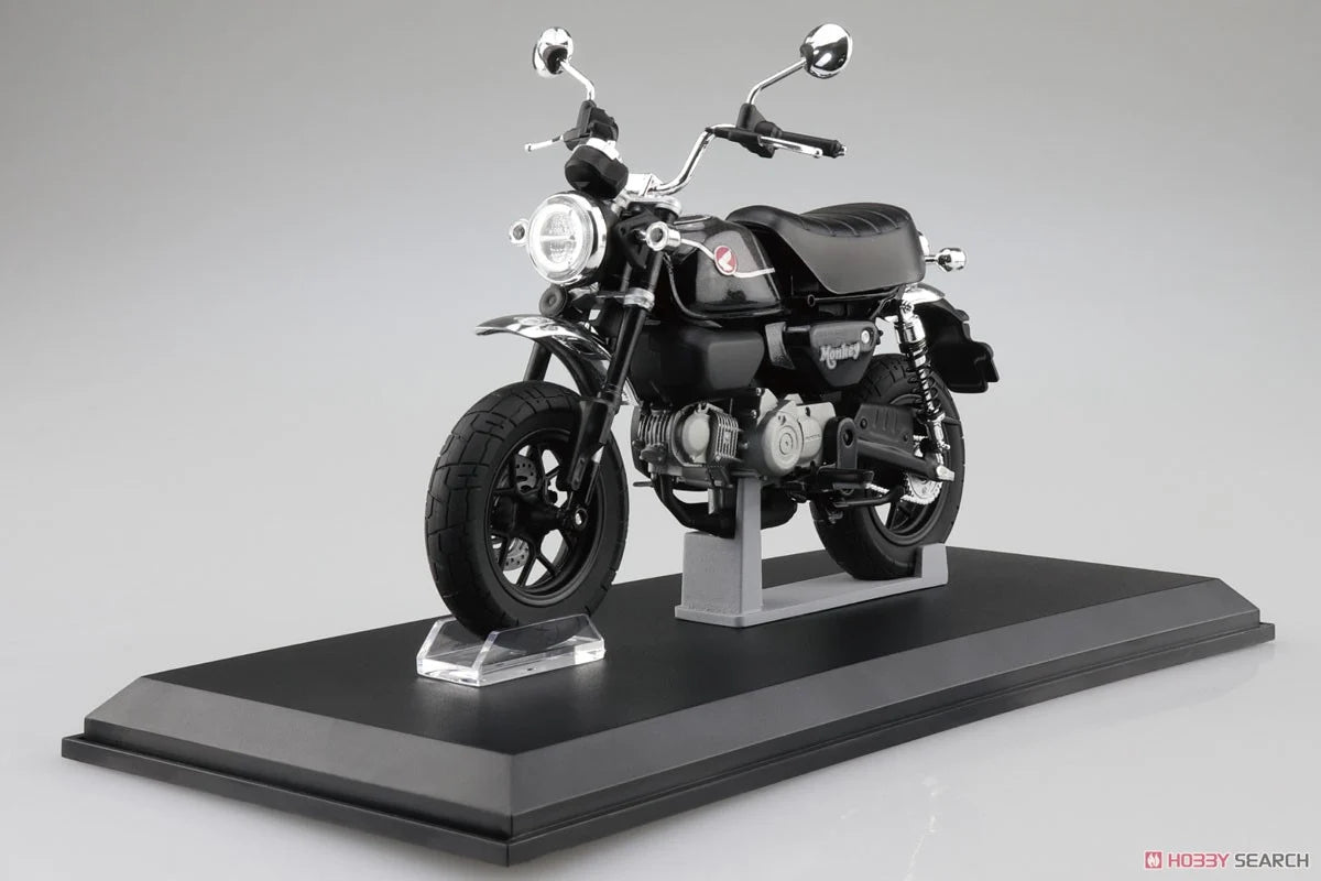 Aoshima 1/12 Diecast Motorcycle Honda Monkey Limited Black