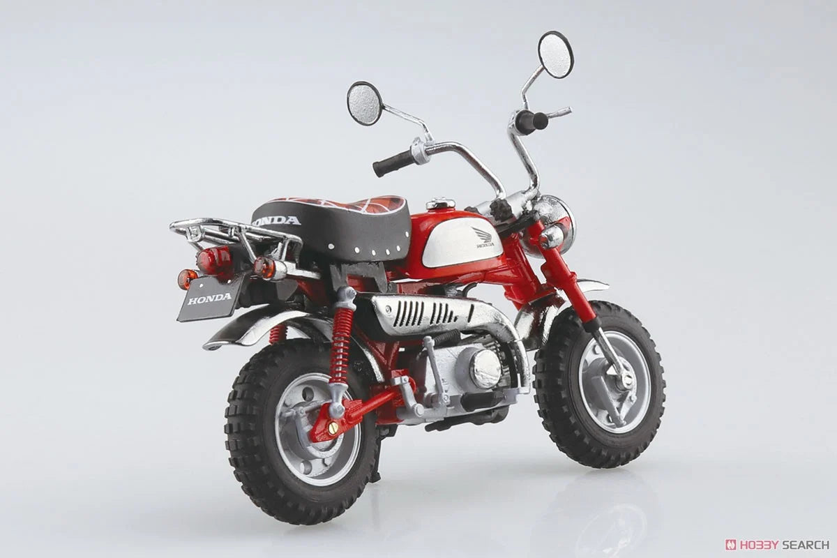 Aoshima 1/12 Diecast Motorcycle Honda Monkey Limited Monza Red