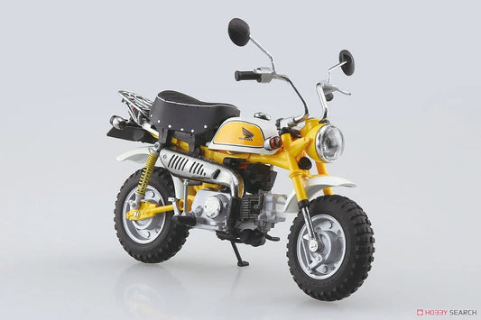 Aoshima 1/12 Diecast Motorcycle Honda Monkey Limited Plasma Yellow