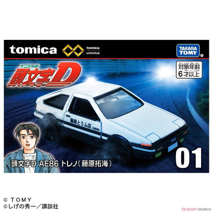 Initial D AE86 Trueno Tomica Unlimited 01