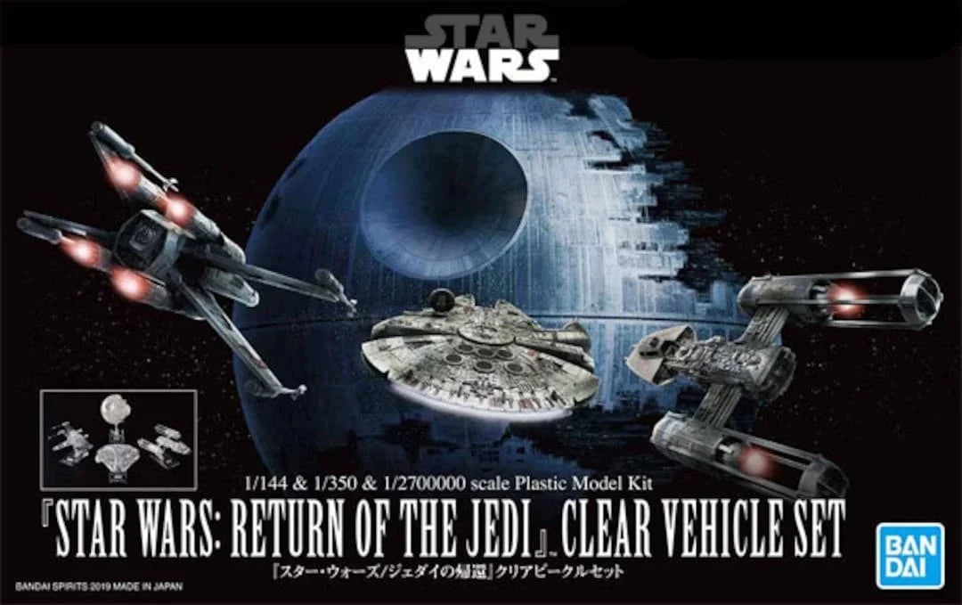 Star Wars Return of the Jedi Clear Vehicle  Set
