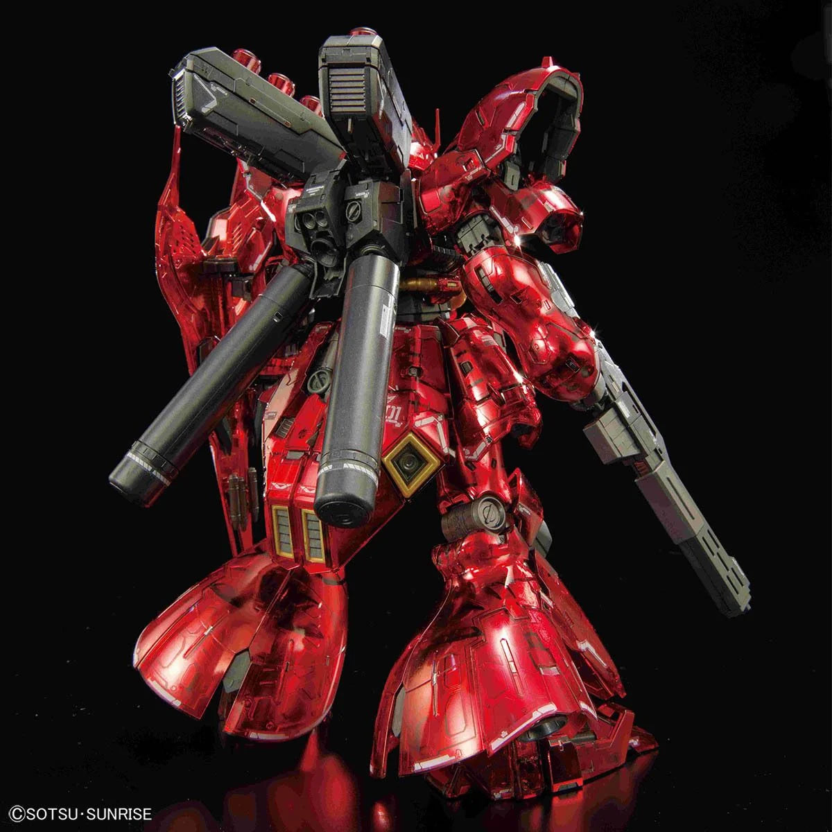 RG MSN-04 Sazabi Mechanical Core Plating THE GUNDAM BASE LIMITED