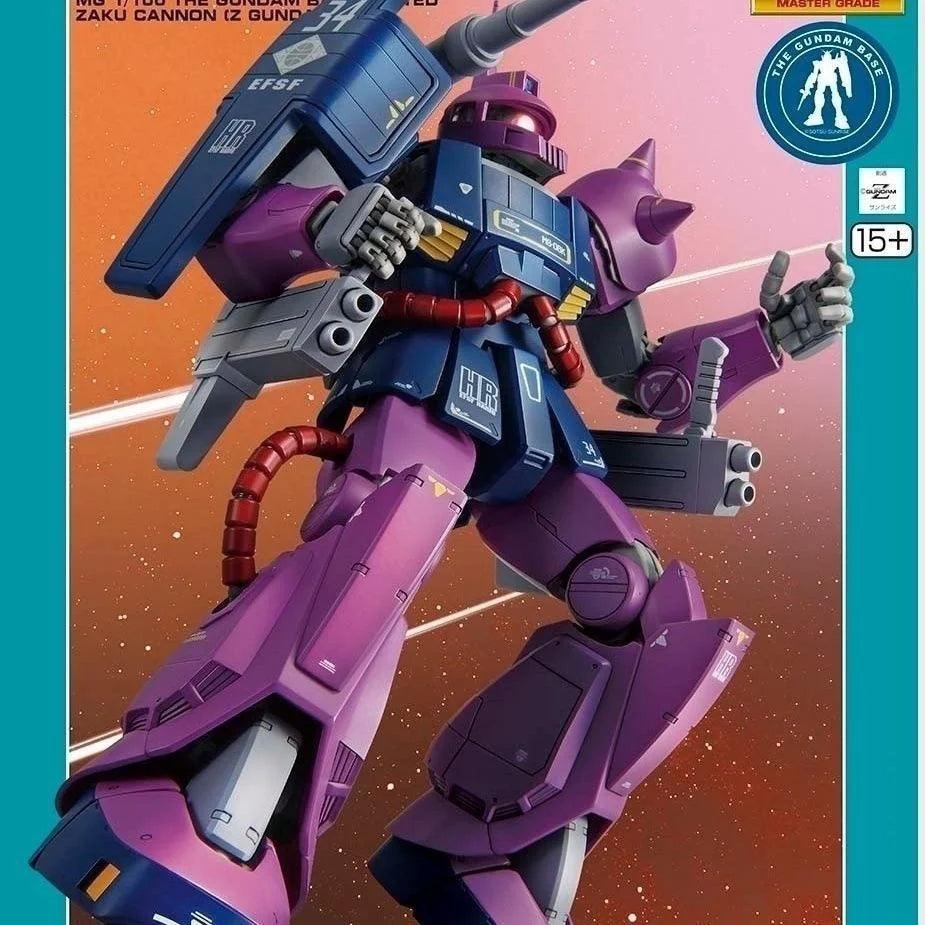MG 1/100 MS-06K Zaku Cannon (Z Gundam Ver.) – Gundam Base Exclusive