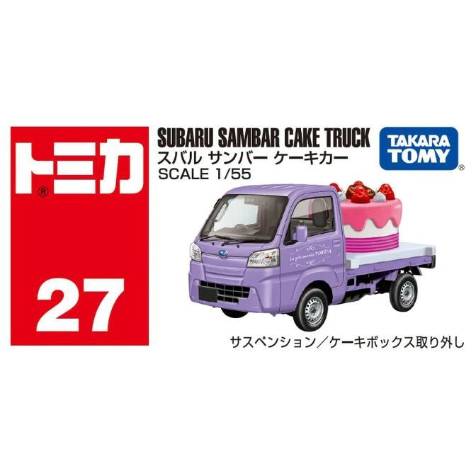 Subaru Sambar CAKE Truck Tomica 27
