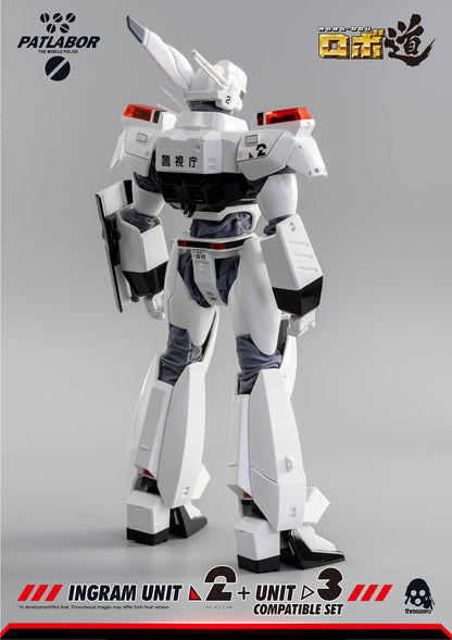 ThreeZero Mobile Police Patlabor ROBO-DOU Ingram unit 2+3 Figure