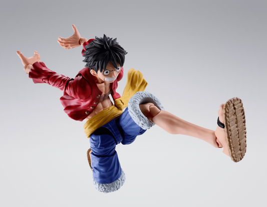 Bandai Spirits S.H.Figuarts Monkey D. Luffy (Two Years Later) One Piece Action Figure
