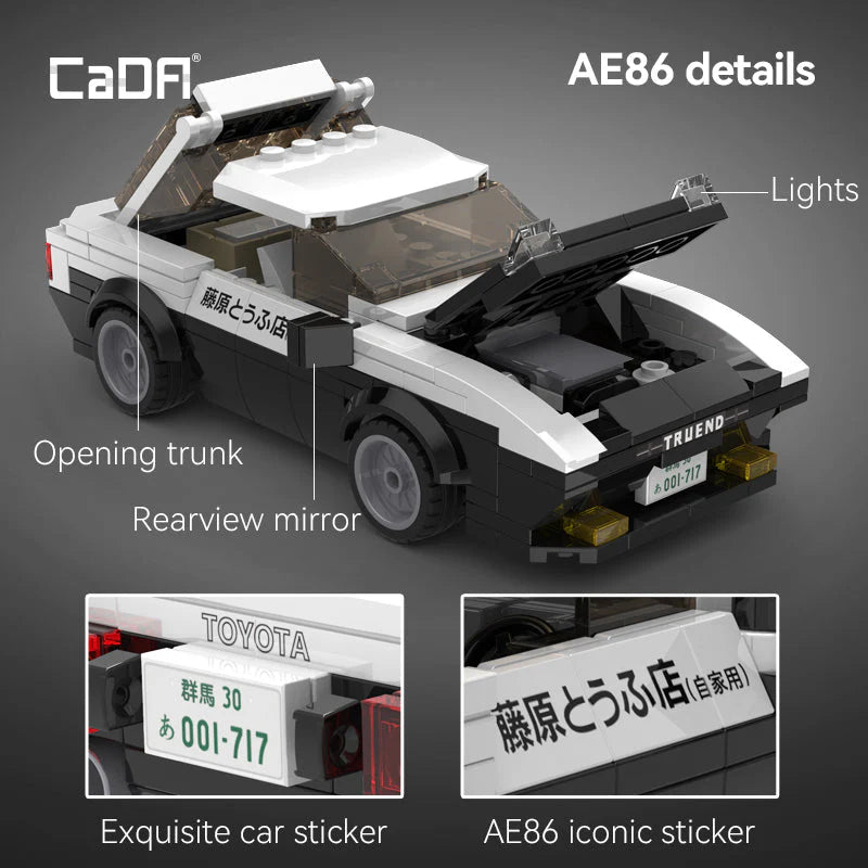 CaDA Init D - AE86 Trueno