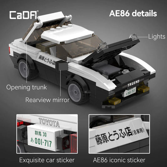 CaDA Init D - AE86 Trueno