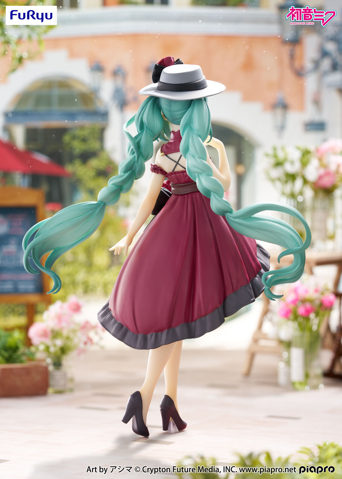 Trio Try It Hatsune Miku (Outing Dress Red Ver.)