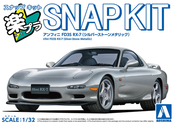 Mazda RX-7 FD3s Silver