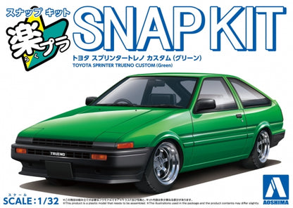 Toyota Sprinter Trueno Custom Wheel (Green)