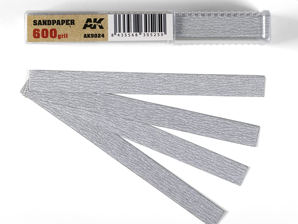 Sandpaper 600 GRIT AK9024 - AK