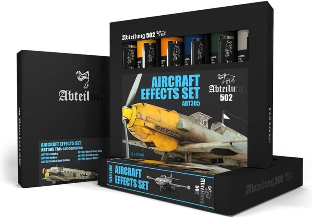Oil Paint Set ABT305-Aircraft Effects Set