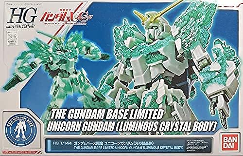 HGUC 1/144 RX-0 Unicorn Gundam (Luminous Crystal Body) – Gundam Base Tokyo Exclusive