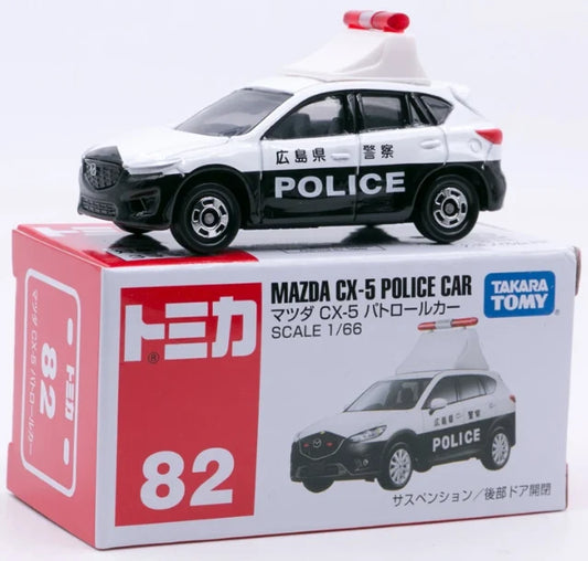 82 Mazda CX-5 Police Car Tomica 82