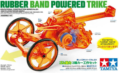 Rubber Band Powered Trike