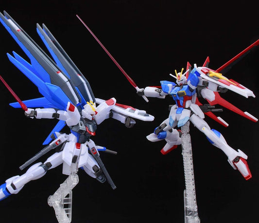 Freedom Gundam vs Force Impulse Gundam (Battle of Destiny Set) Metallic