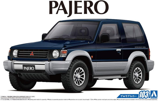 Aoshima #103 Mitsubishi V24WG Pajero Metal Top Wide XR-II '91