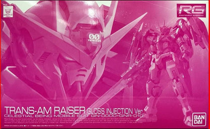 RG 1/144 GN-0000+GNR-010 Trans-Am Raiser (Gloss Injection Ver.)