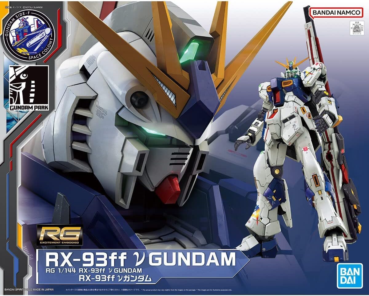 RG RX-93-ff "V" Nu Gundam THE GUNDAM BASE LIMITED