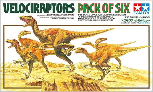 Velociraptors Pack of Six