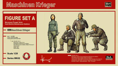 Maschinen Krieger Figure Set A Mercenary Troops Arms Cold District Maintenance Soldiers