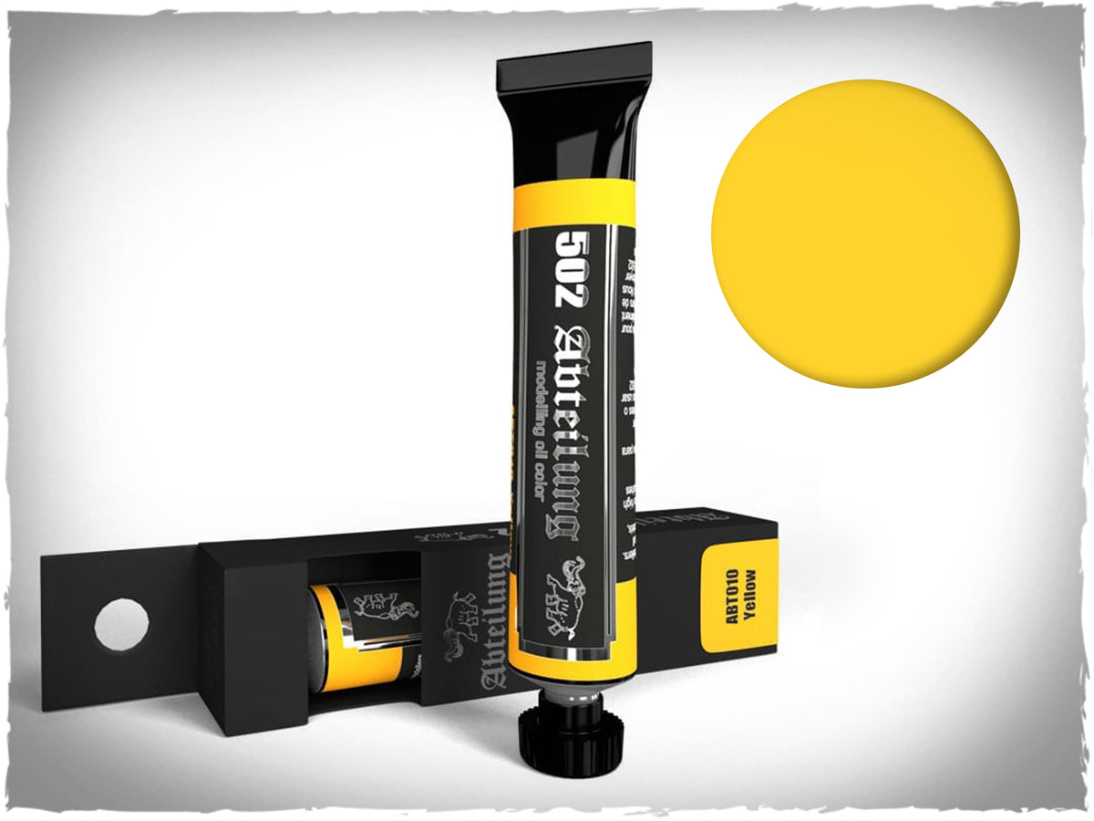 Oil Paint ABT010-Yellow