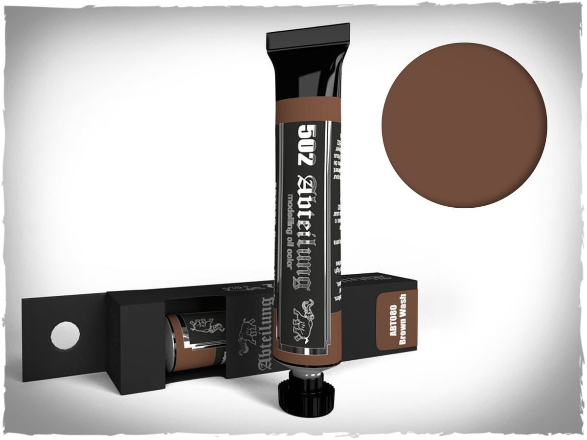 Oil Paint ABT080-Brown Wash