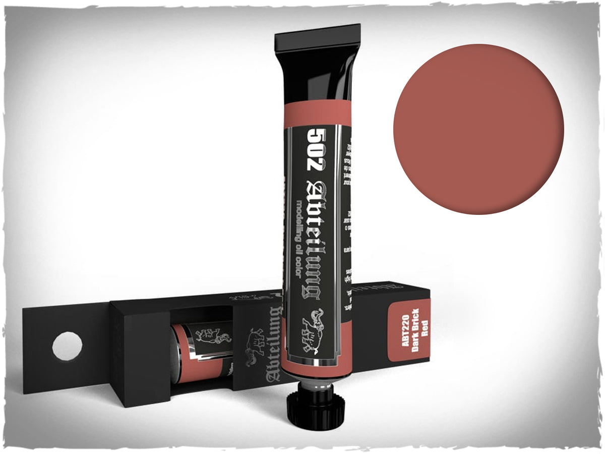 Oil Paint ABT220-Dark Brick Red