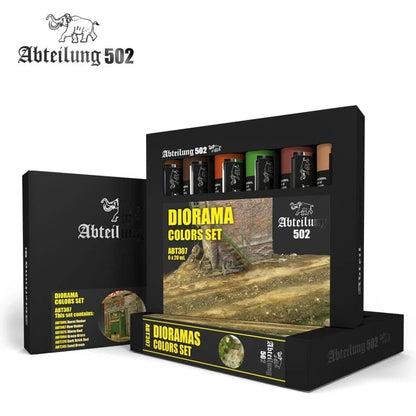 Oil Paint Set ABT307-Dioramas Colors Set