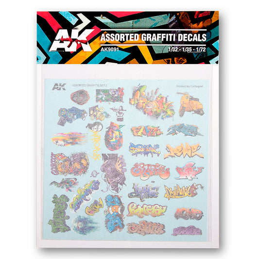 AK Graffiti Decals