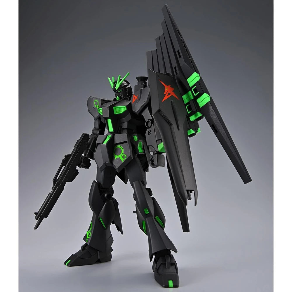 EG 1/144 RX-93 Nu Gundam & Fin Funnels (Re-circulation Color / Neon Green Ver.)