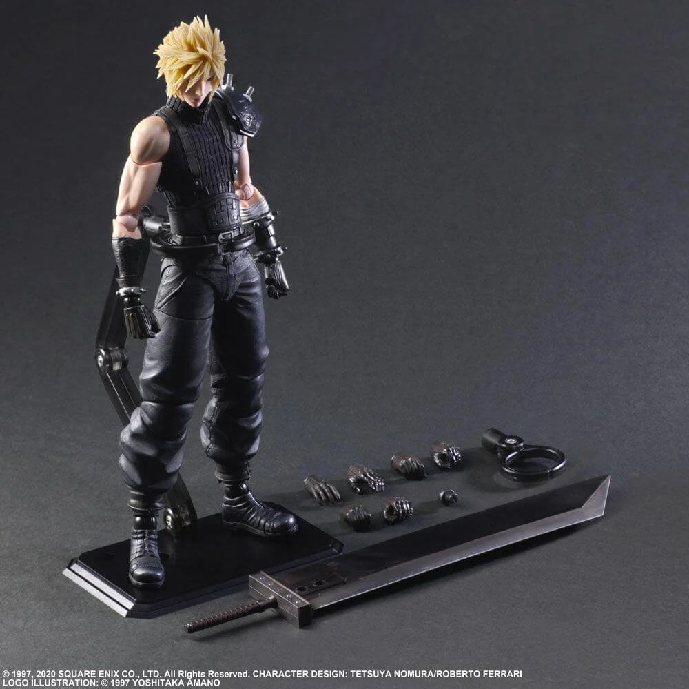 Final Fantasy-VII Remake PlayArts KAI CLOUD STRIFE V.2