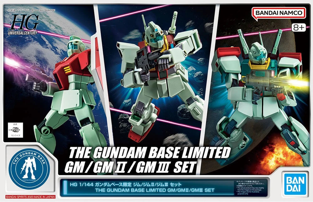 HGUC Triple GM Set (GM I, GM II, GM III)