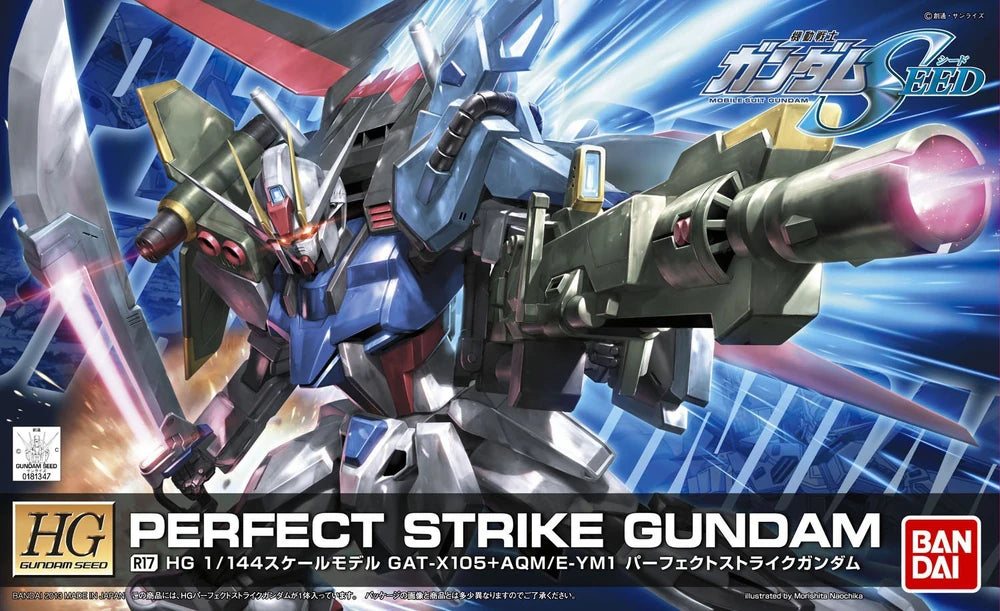 HGGS #R17 Perfect Strike Gundam GAT-x105 +AQM/E-YM1